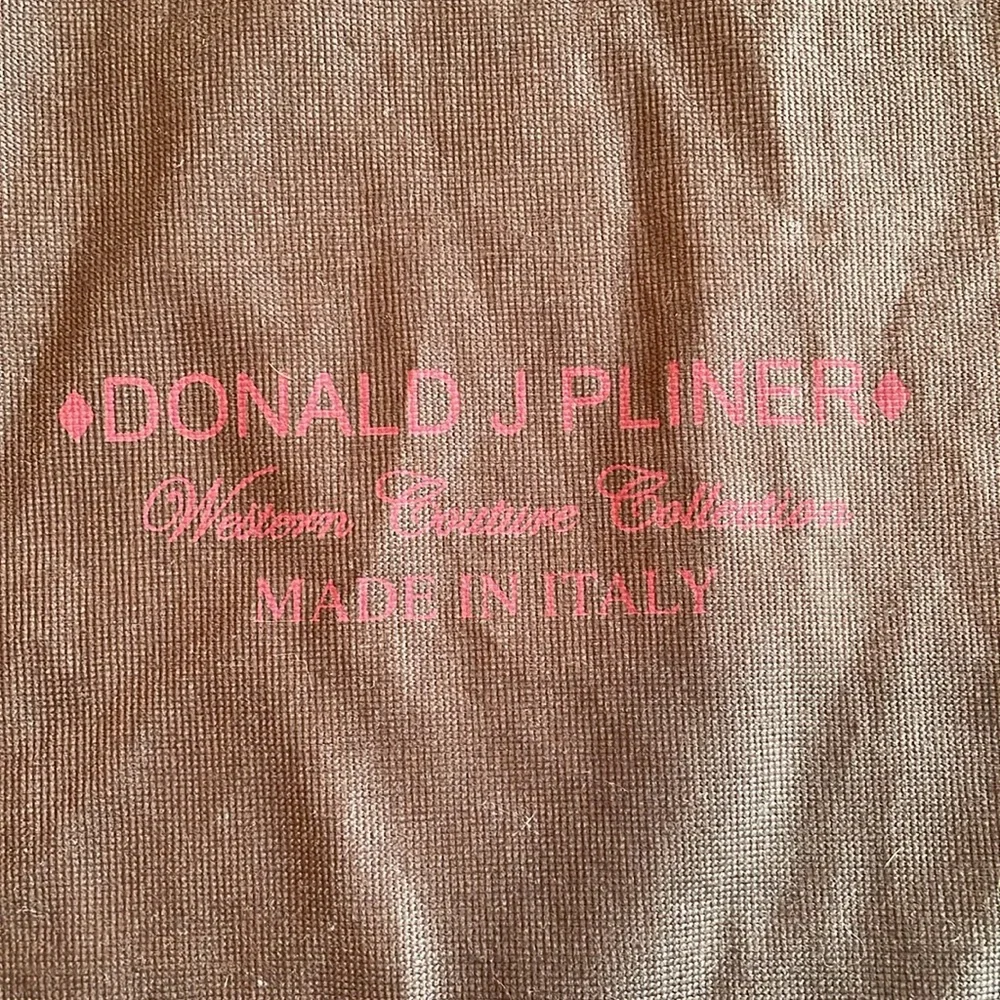 Donald J Pliner dust bag - unused